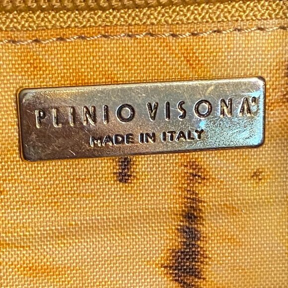 Plinio Visona Genuine Leather Shoulder Bag – Made in Italy - Picture 12 of 12